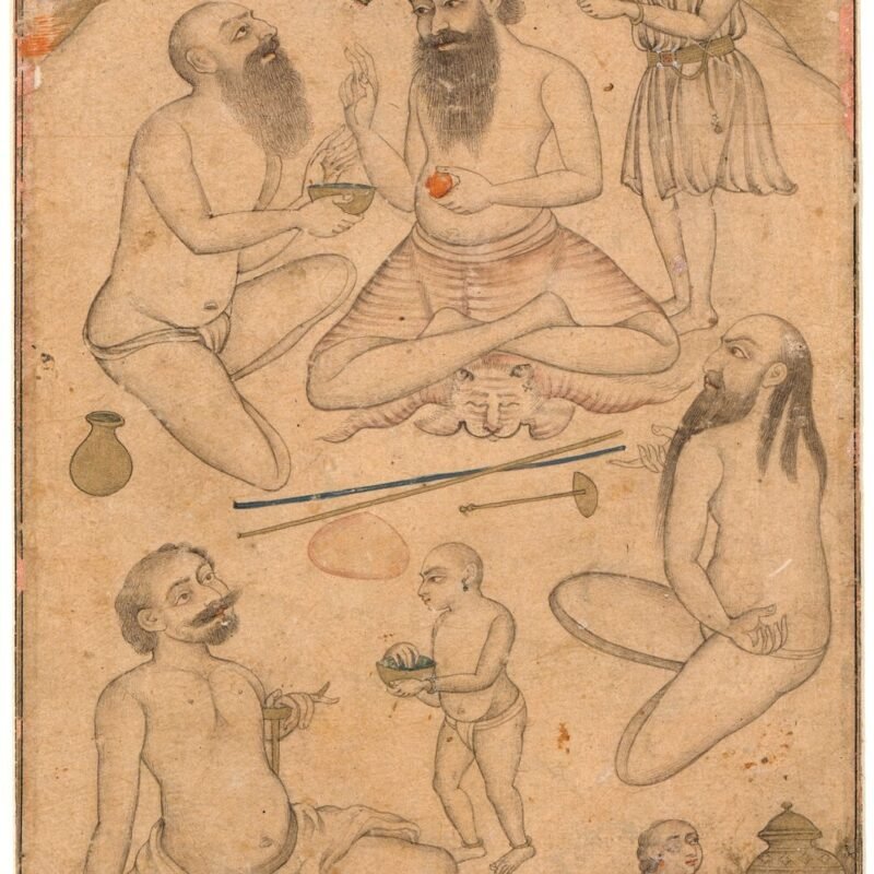 Raslila Attributed to Sahib Ram ca. 1800 An Encampment of Yogis, India (Deccan, Aurangabad) An Encampment of Yogis India (Deccan, Aurangabad) ca. 1660