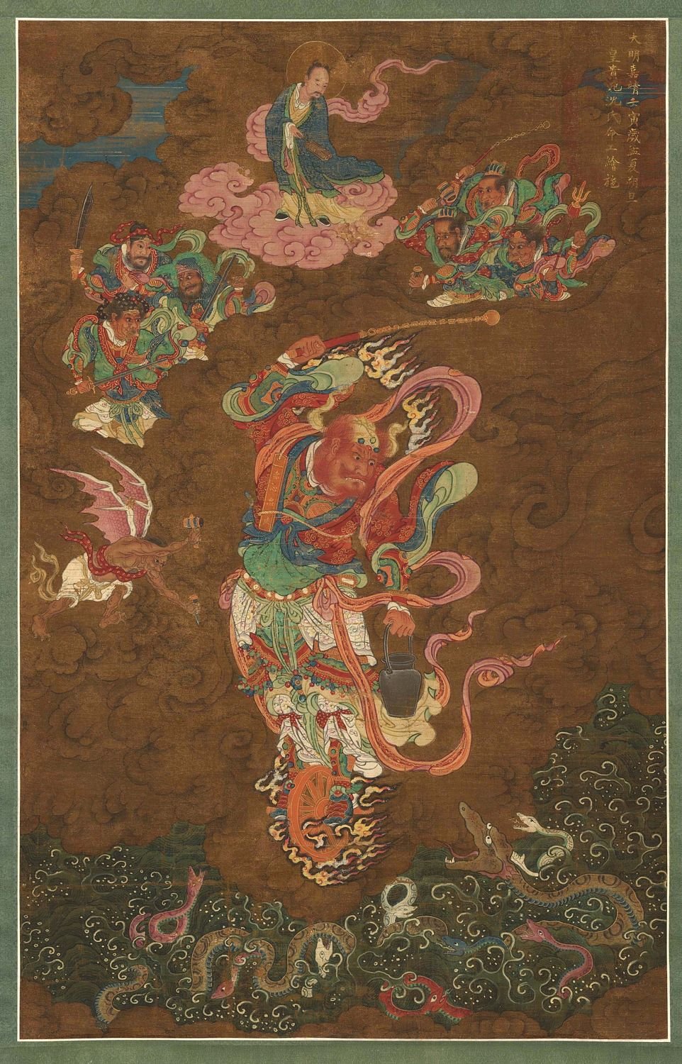 Marshal Wang Guardian Deity of Taoism dated 1542