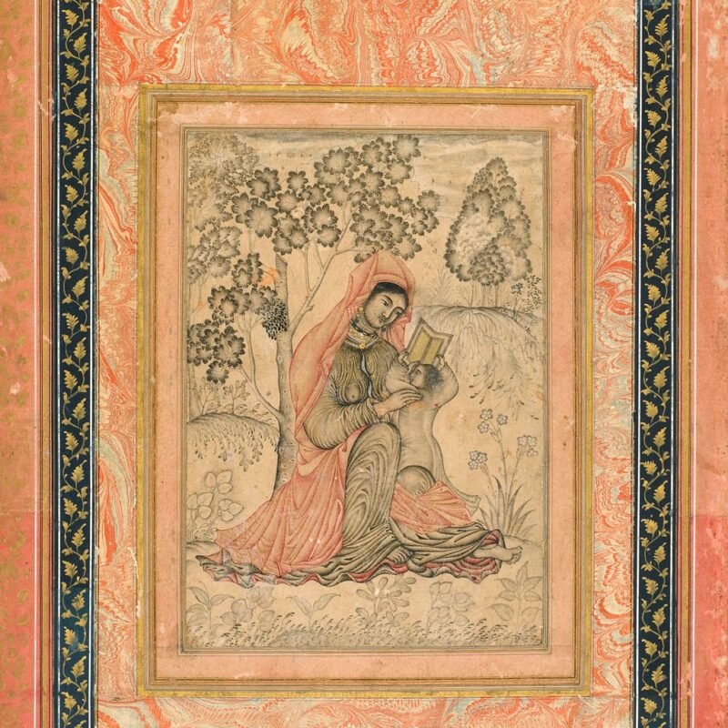 The Madonna and Child Mughal Court