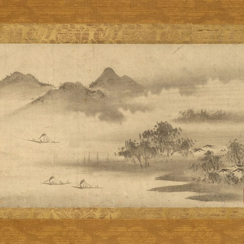 Landscape Formerly attributed to Sōami 17th century