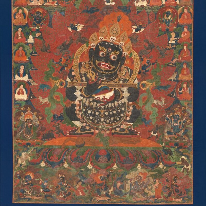 Weekly) Multiple artistsmakers February 6, 1864 Mahakala, Protector of the Tent, Distemper on cloth, Central Tibet Mahakala, Protector of the Tent