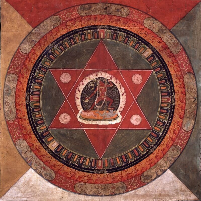 Protection circle  Vajrayogin.i