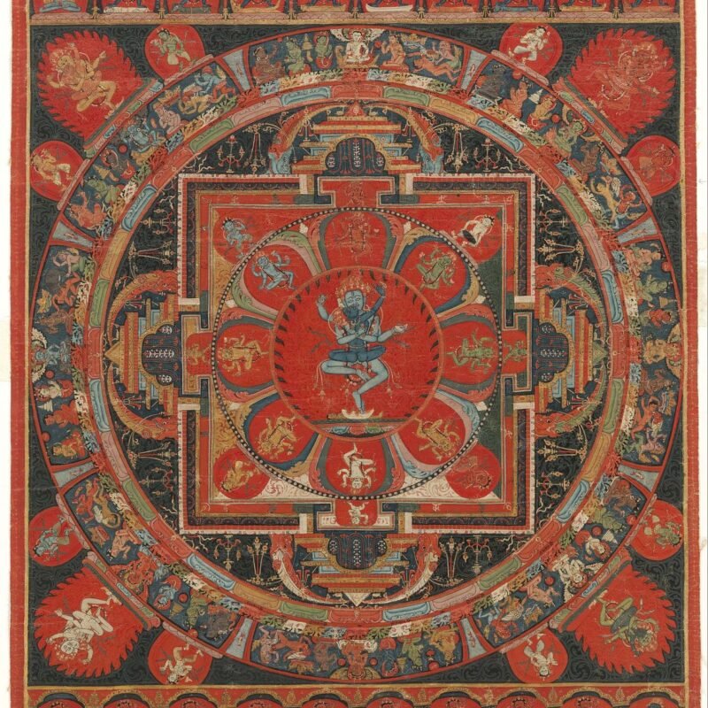 Hevajra Mandala Tibet 15th century