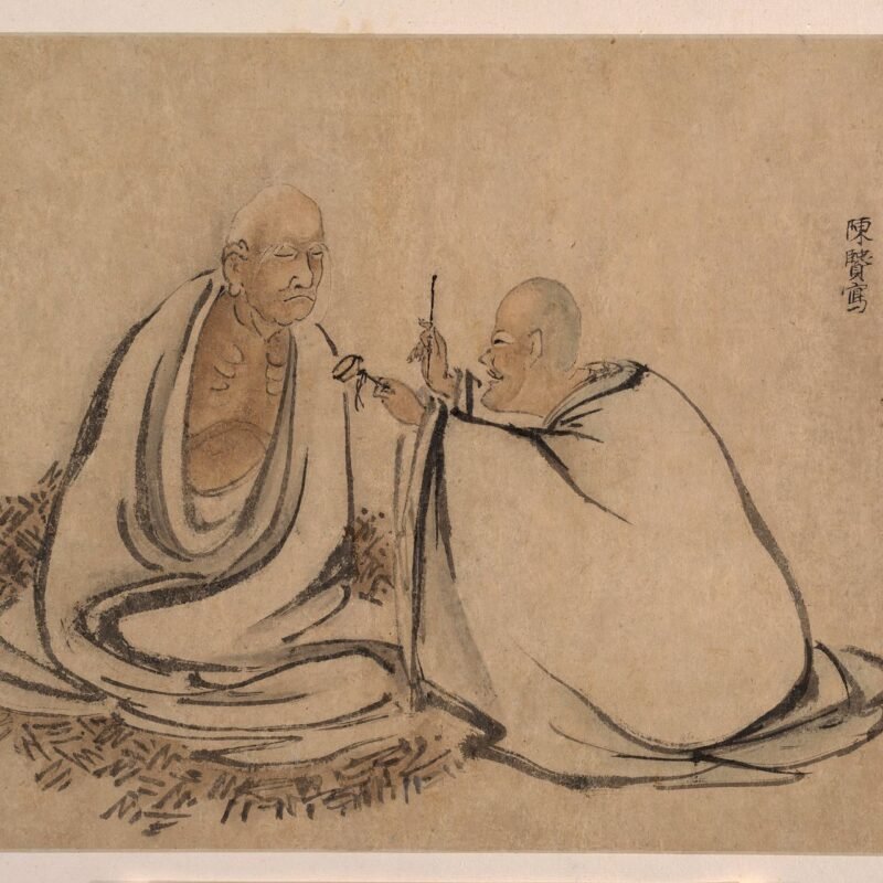 The Sixteen Luohans Attributed to Chen Xian 1634