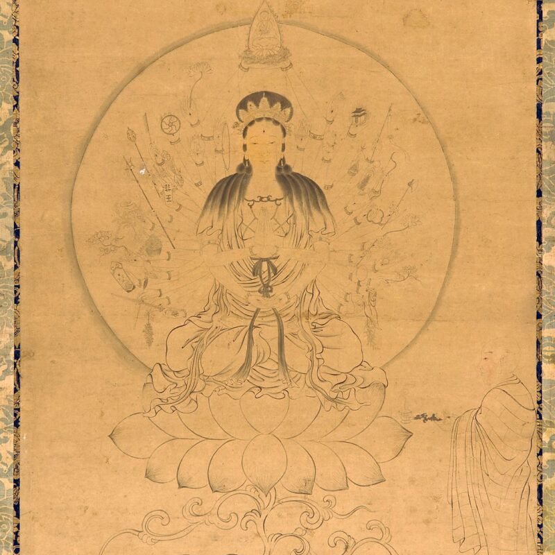 Thousand-armed thousand-eyed bodhisattva Avalokiteshvara (Guanyin)