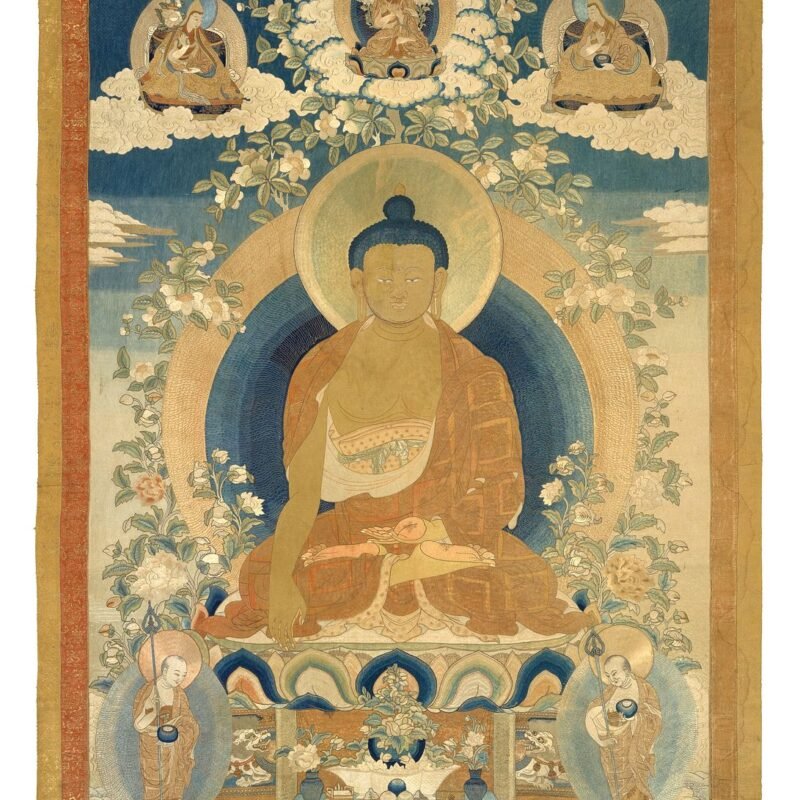 Shakyamuni Buddha with Disciple
