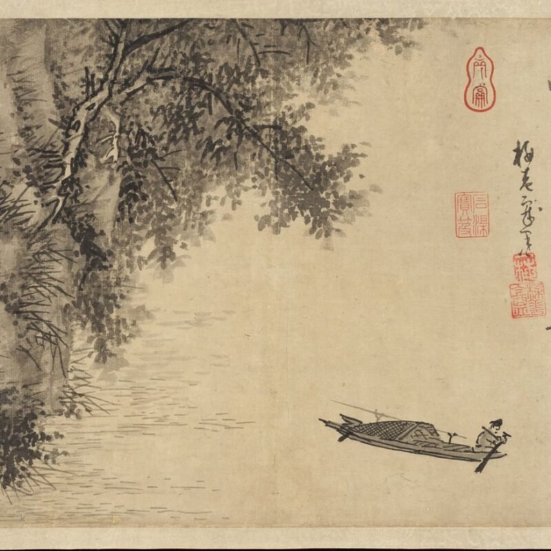 Fisherman Wu Zhen Chinese ca. 1350
