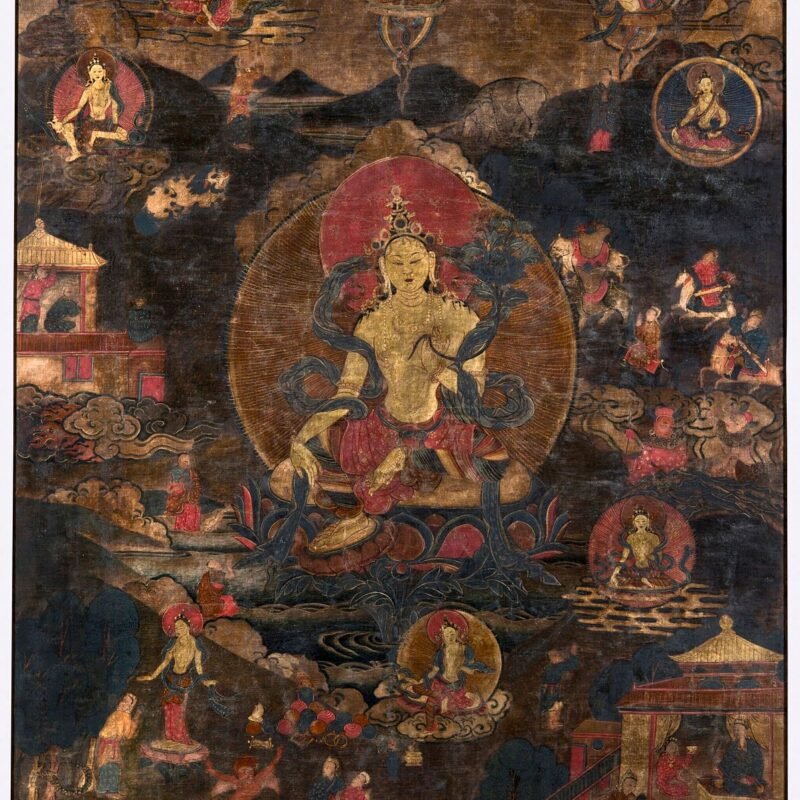 Tara as Protectress from the Eight Fears Eastern Tibet, 19th century