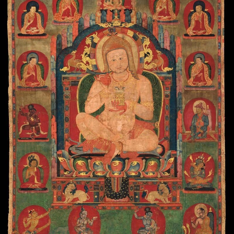 Mahasiddha Jnanatapa Eastern Tibet, Kham, Riwoche monastery ca. 1350