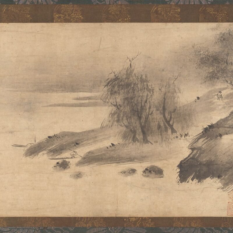 Landscape Attributed to Sōami 15th–early 16th century