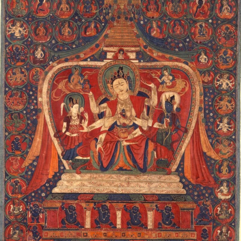 Goddess_Ushnishavijaya_in_Stupa.